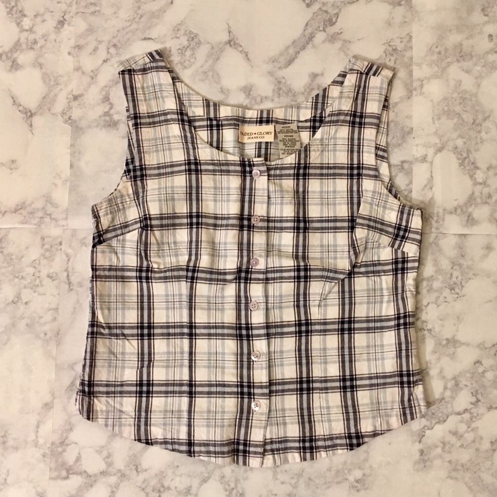 SALE!!! Plaid button-up
